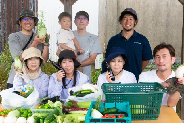 農園のお客様達